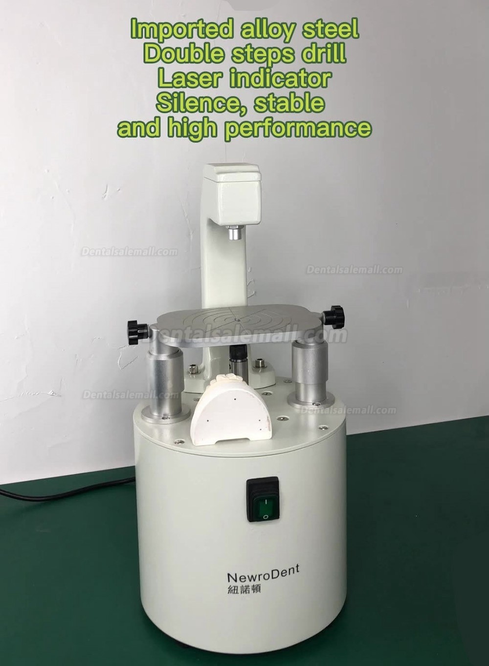 120W Dental Lab Laser Pin Hole Drilling Machine For Plaster Model Set S-703